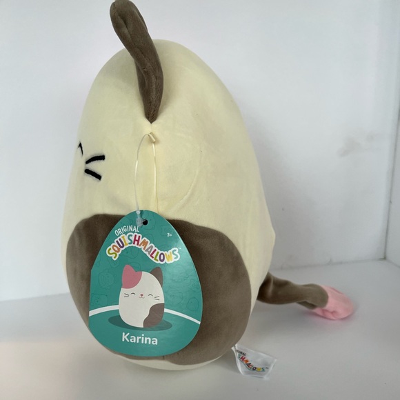 Squishmallows Karina Cat 8”. Brand new with tags. - Picture 7 of 8